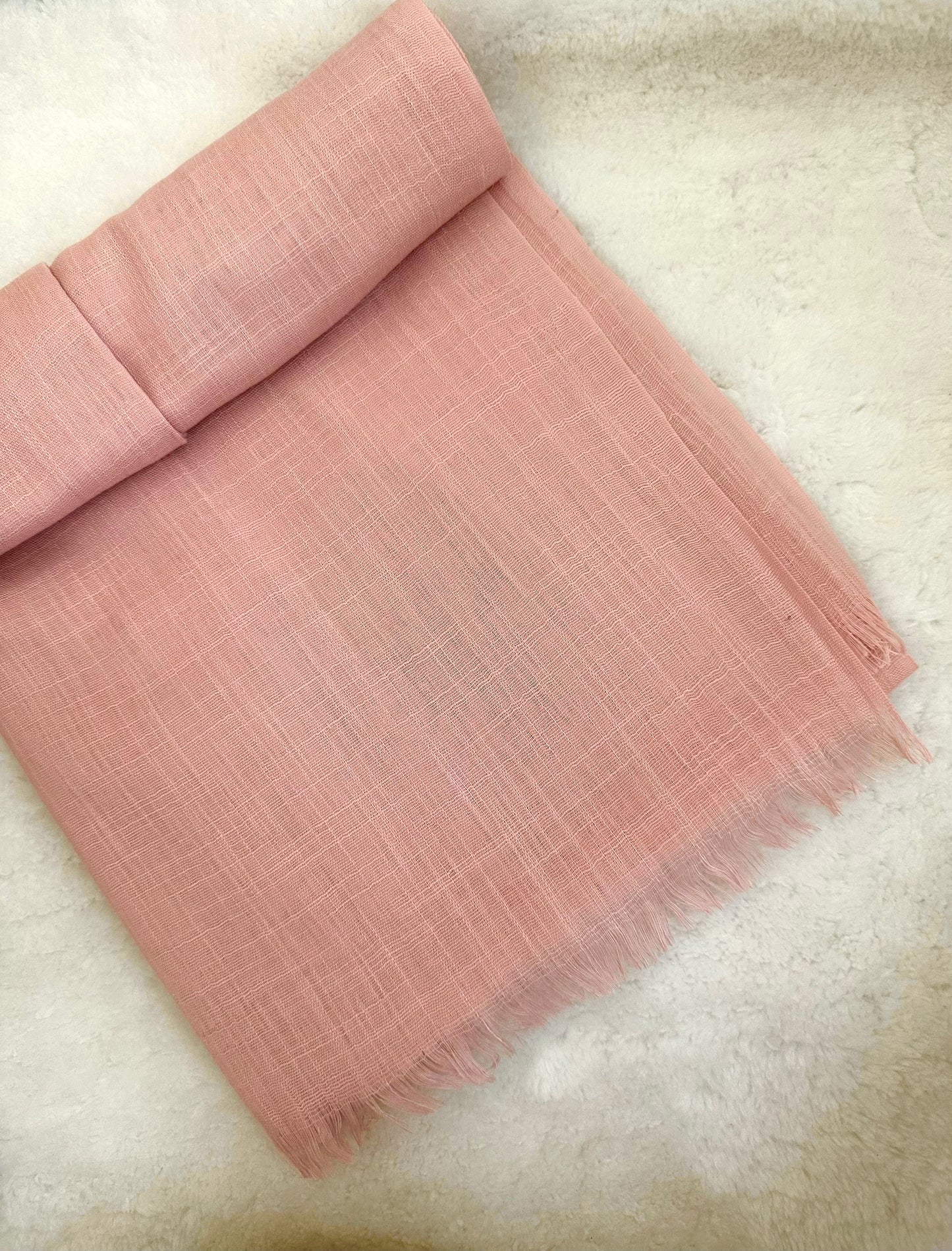 Soft Peach - Effortless Hijab