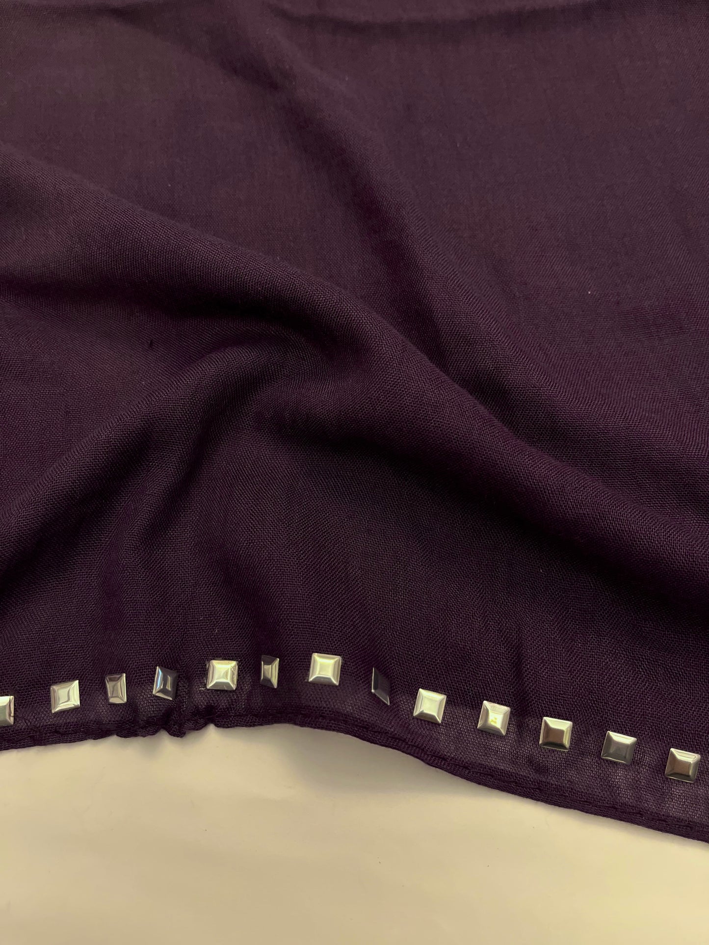 Eggplant - Studs Hijab