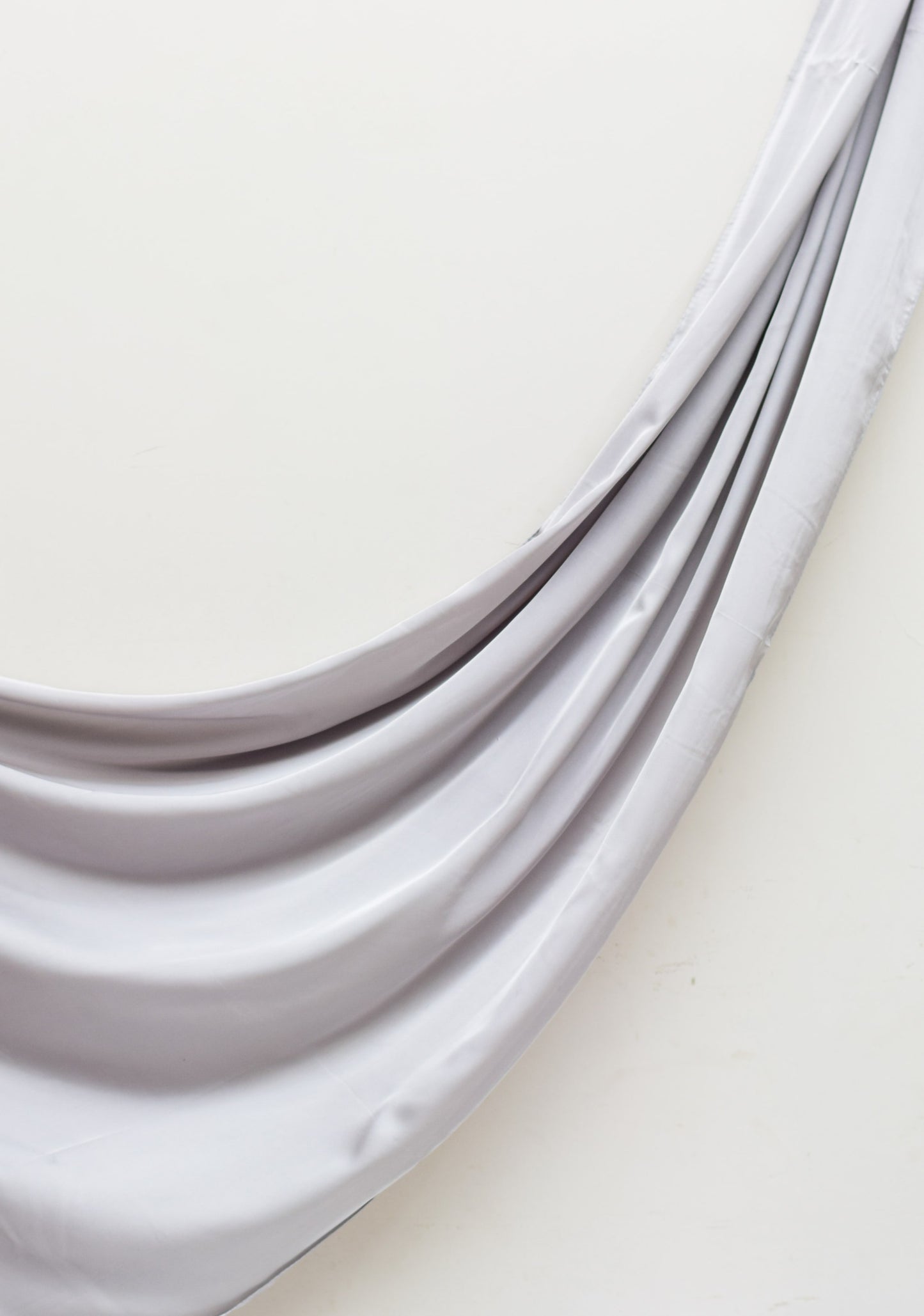 Light Silver Grey - Satin Sheen Hijab