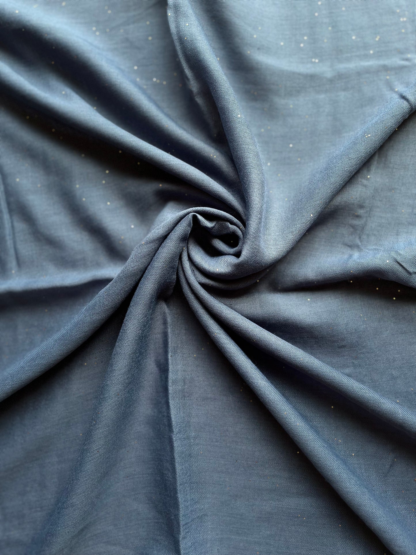 Dark Denim Blue - Signature Shimmer Hijab