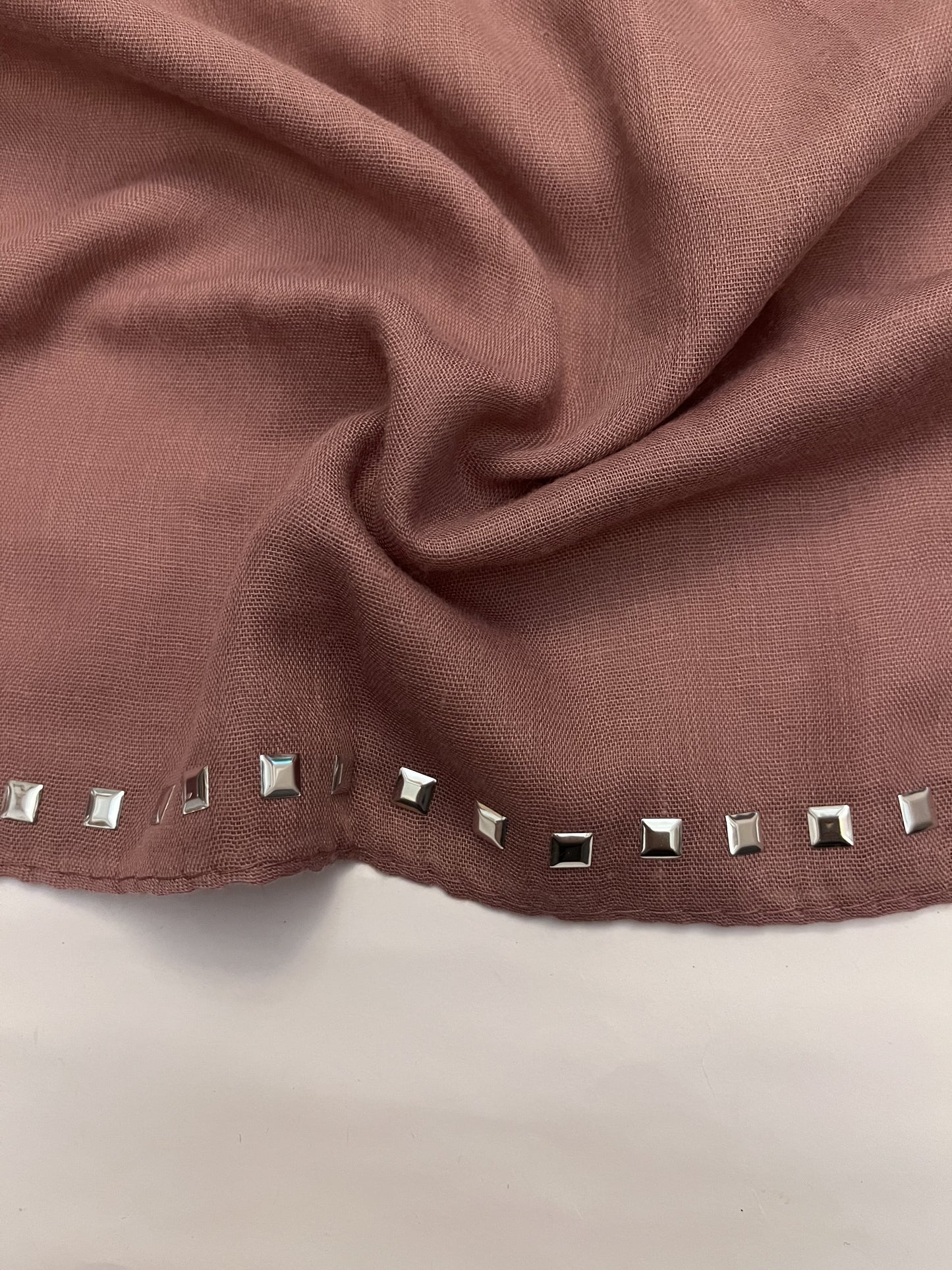 Pale Pink - Studs Hijab