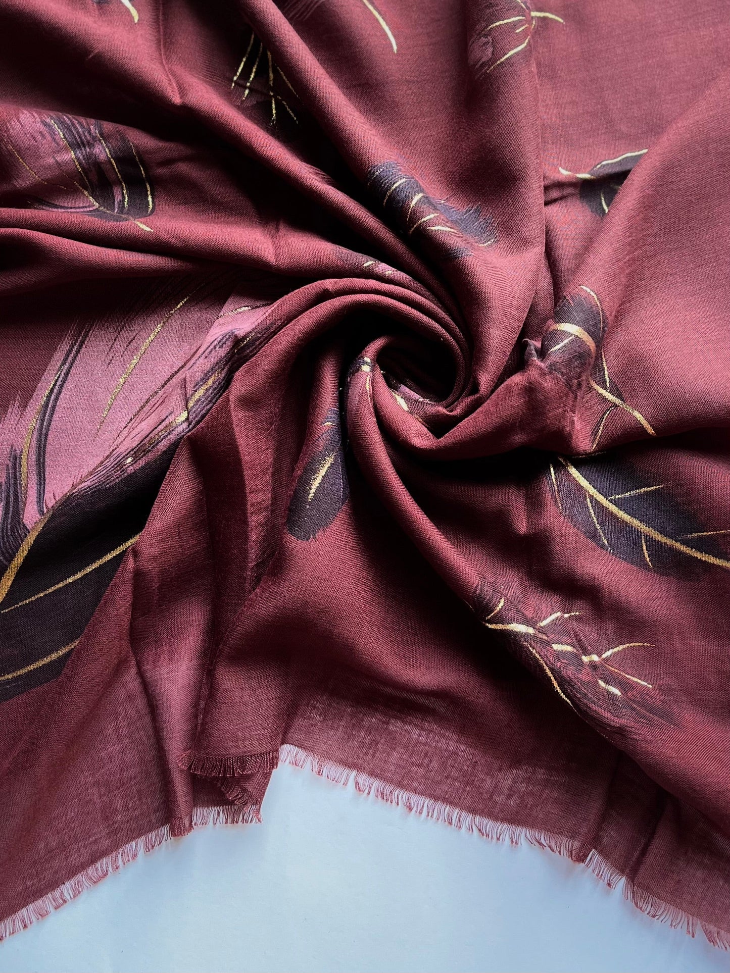 Maroon - Featherlite Hijab