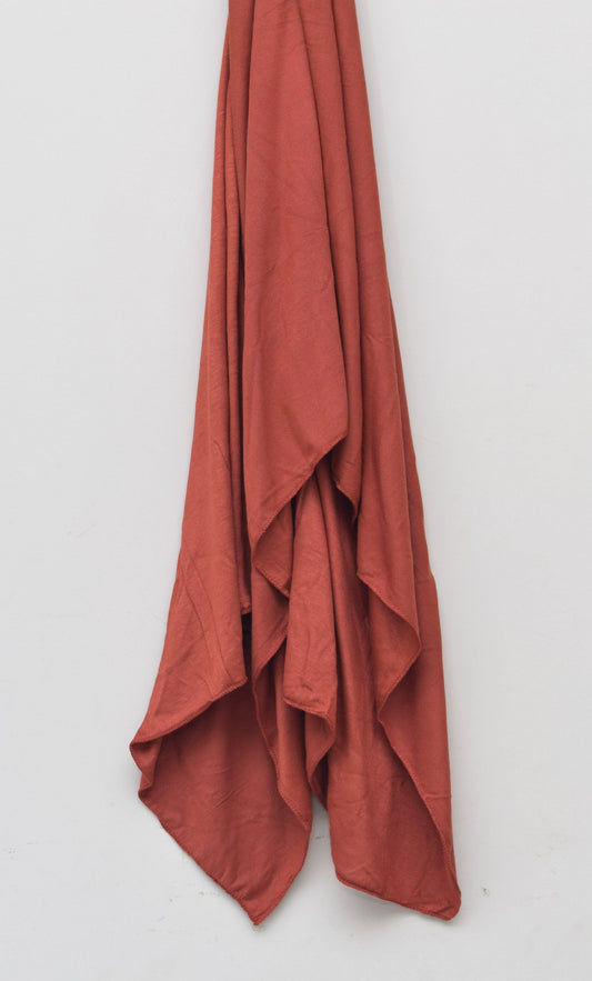 Rustic Premium Jersey hijab, draped