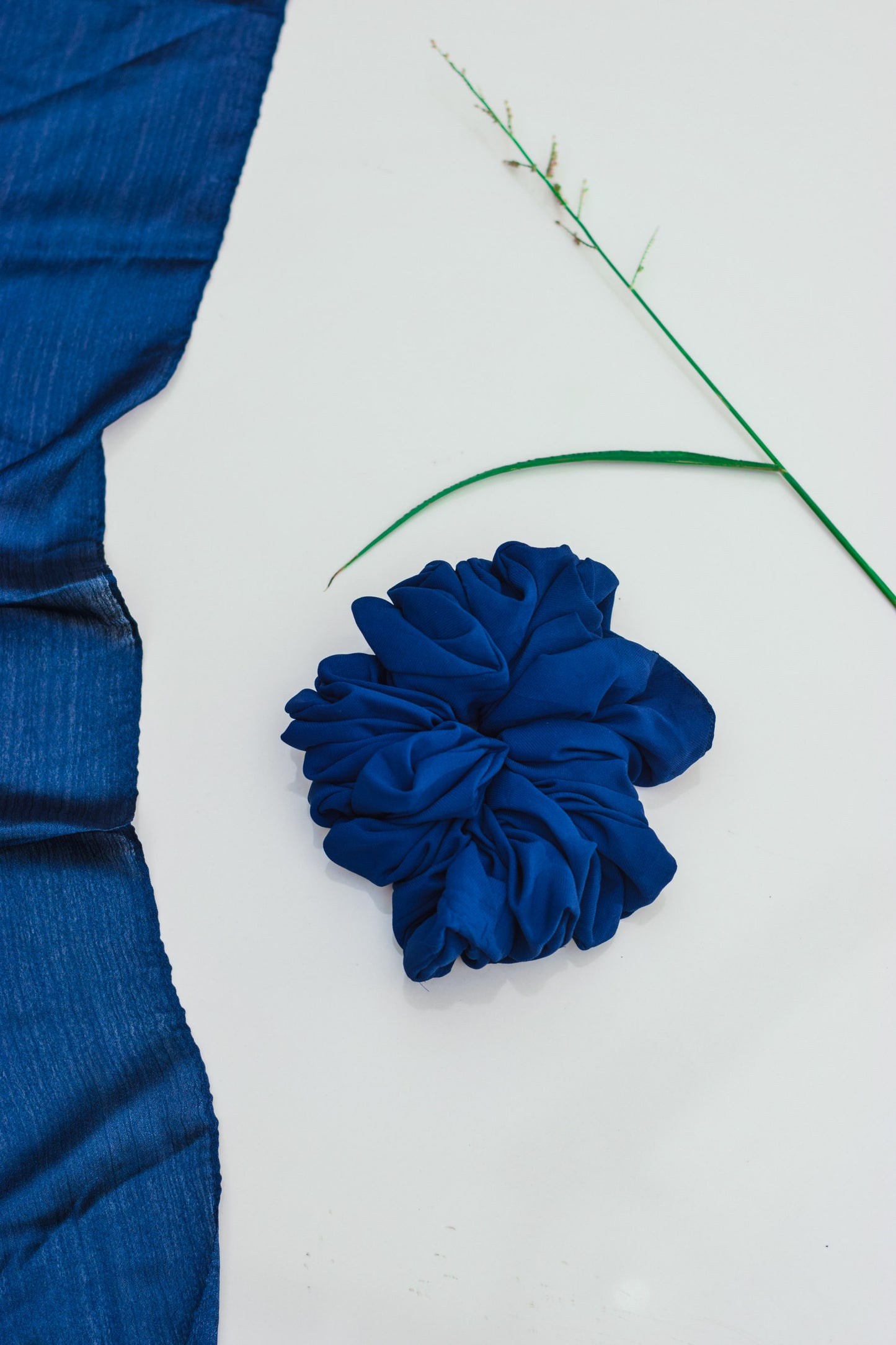 Azure - Chiffon Scrunchie