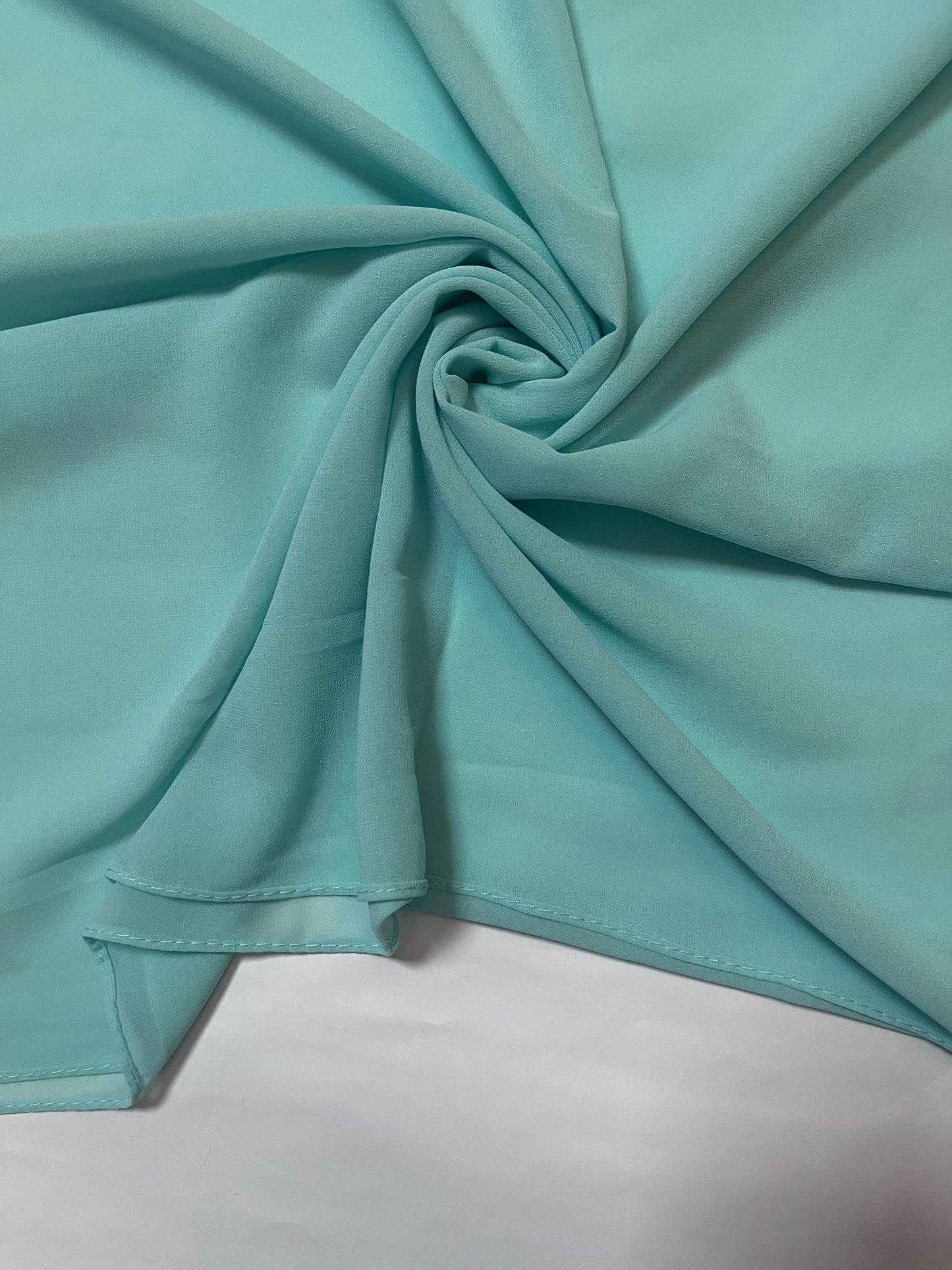 Pastel Blue - Premium Chiffon