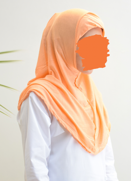 Peach - Early Teen Hijab