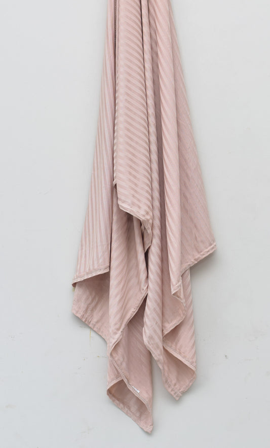 Dusty Rose - Ribbed Jersey
