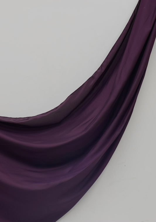 Deep Purple - Satin Sheen Hijab