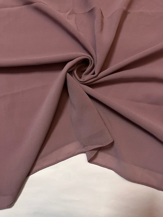 Pale Mauve - Premium Chiffon Hijab