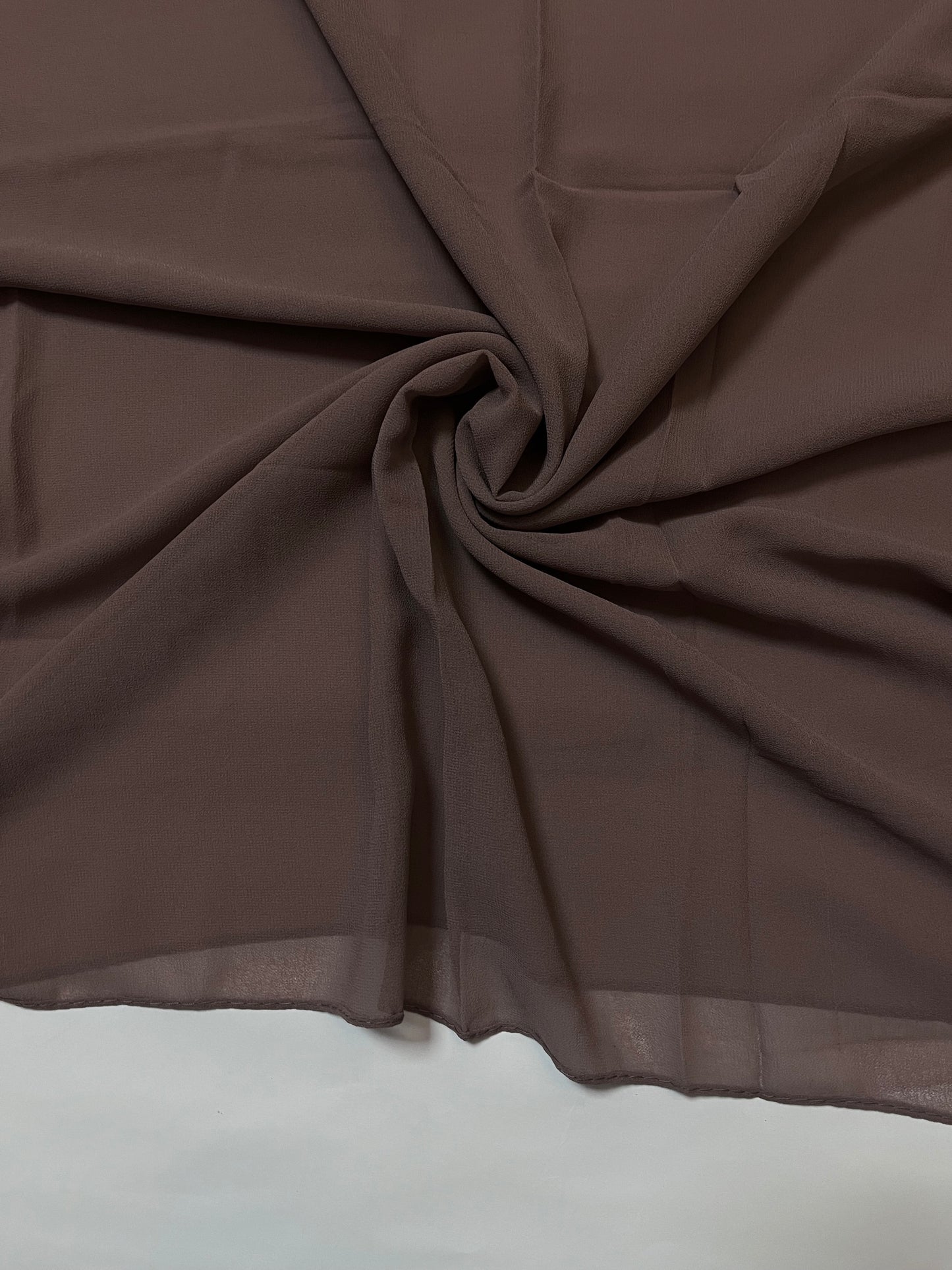 Taupe - Premium Chiffon