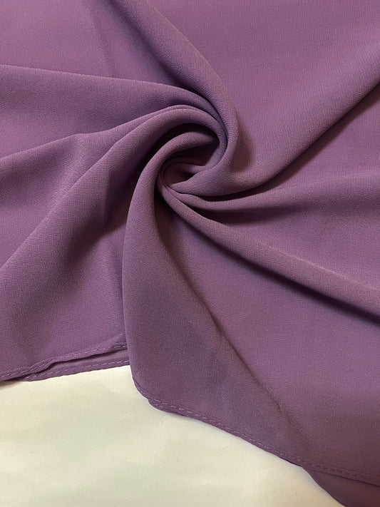 Deep Lilac - Premium Chiffon Hijab