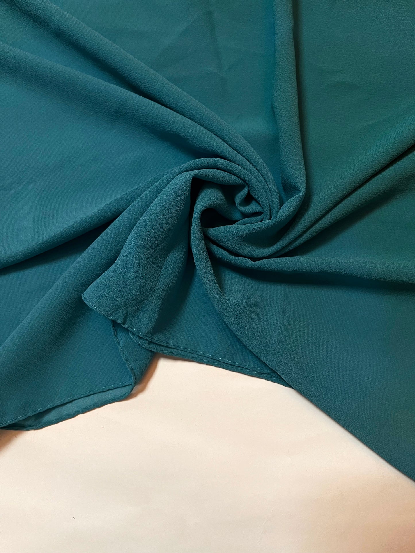 Teal - Premium Chiffon