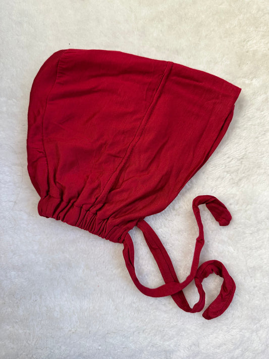 Maroon - Seamless Silk Lined Underscarf