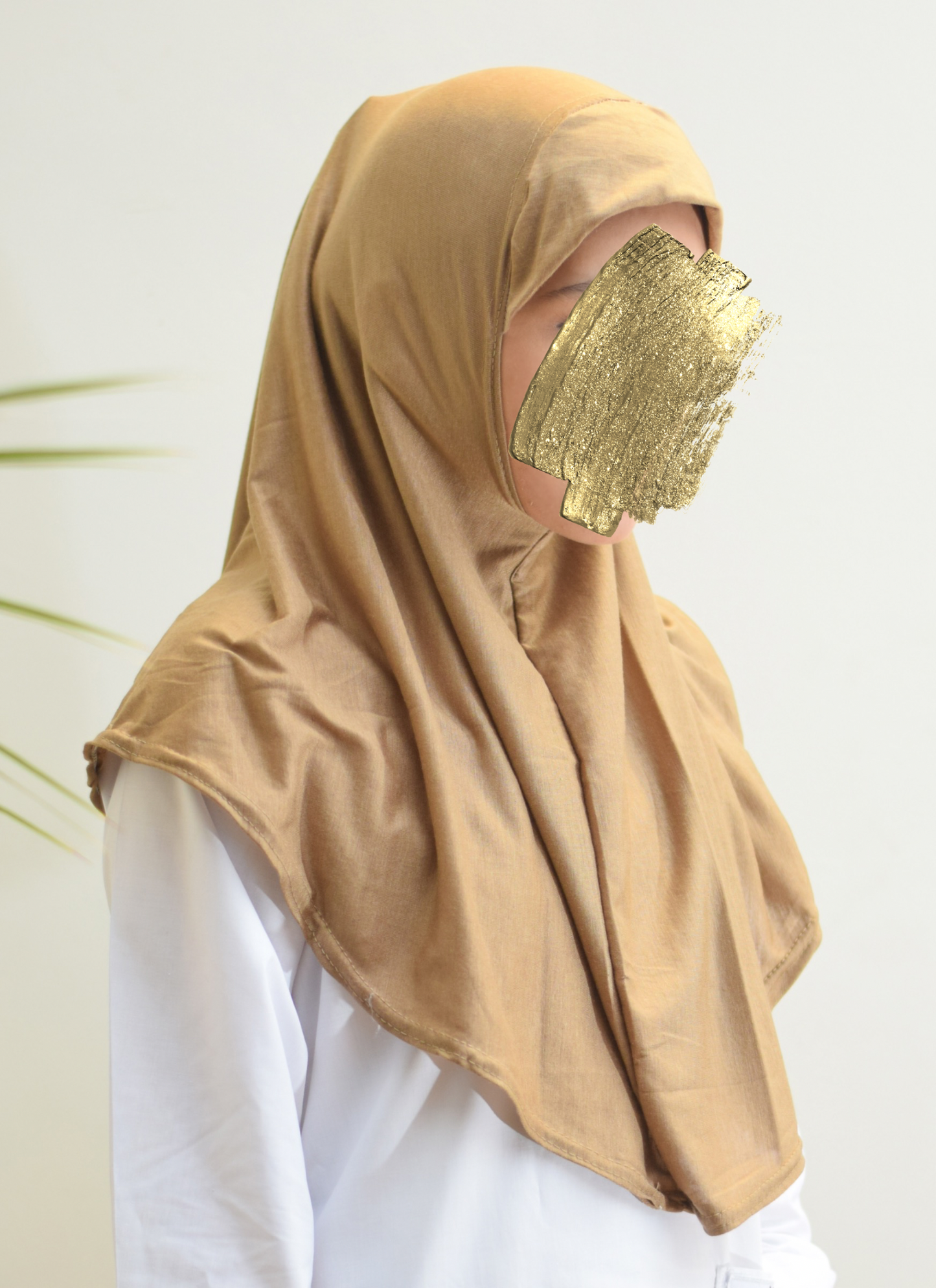 Beige - Early Teen Hijab