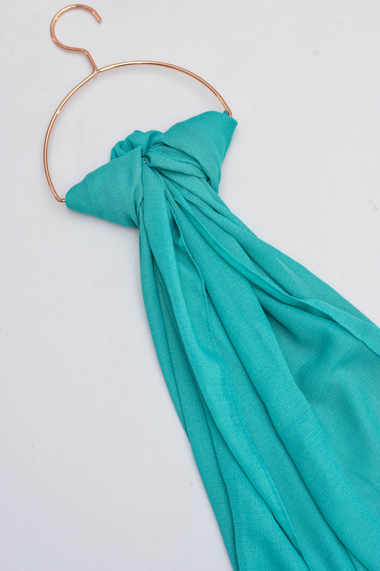 Turquoise - Luxury Georgette Hijab