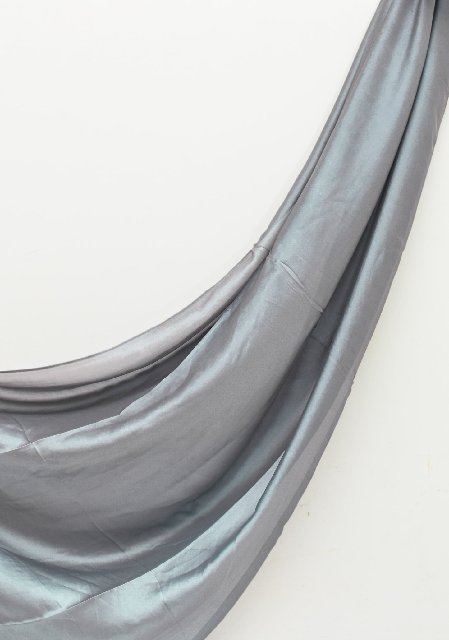 Metallic grey - Satin Sheen Hijab