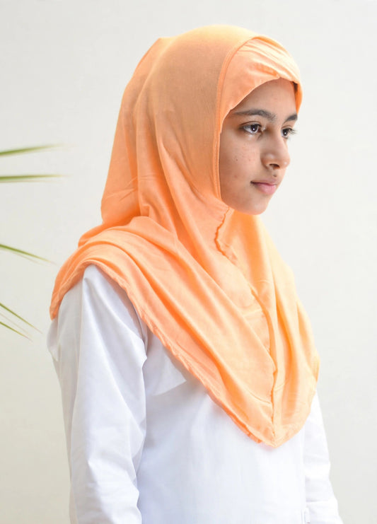 Peach - Early Teen Hijab