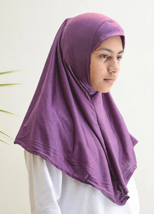 Purple - Early Teen Hijab