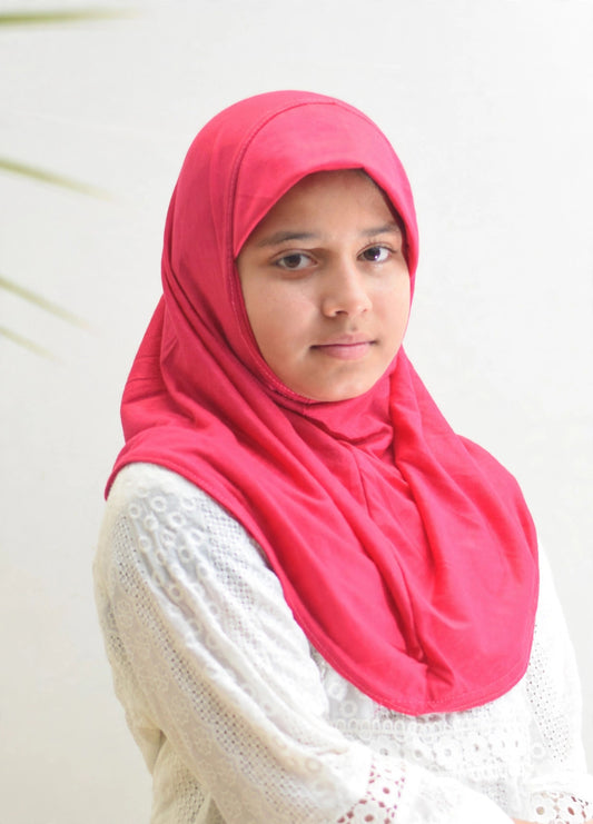 Strawberry Pink - Kids Hijab