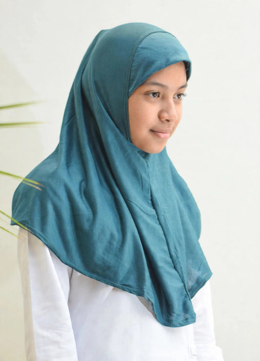 Teal - Early Teen Hijab