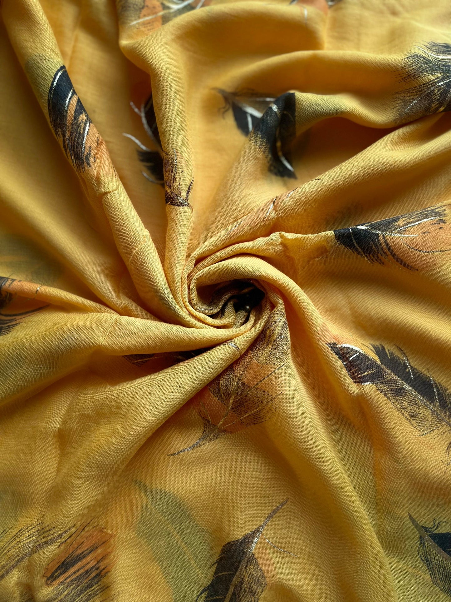 Mustard - Featherlite Hijab