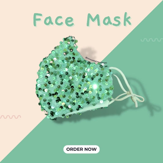 Bling Formal Face Mask