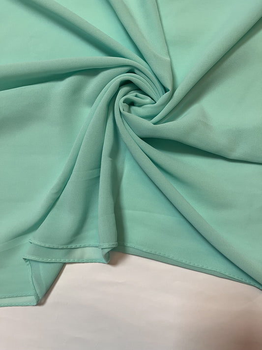 Mint Green - Premium Chiffon Hijab