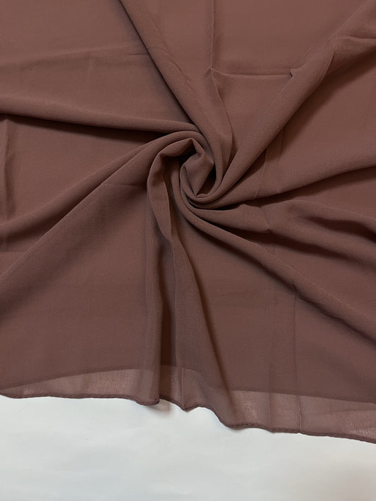 Chocolate - Premium Chiffon Hijab