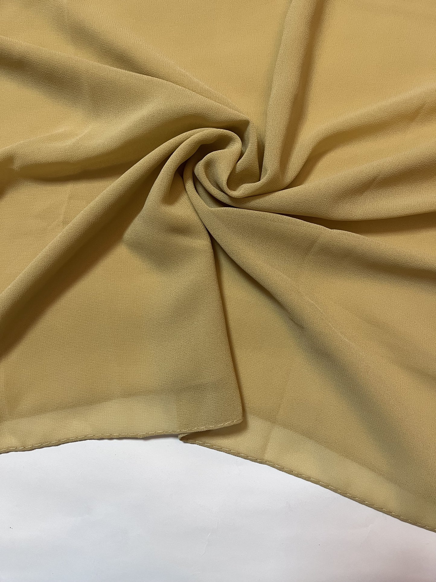 Light Mustard - Premium Chiffon Hijab