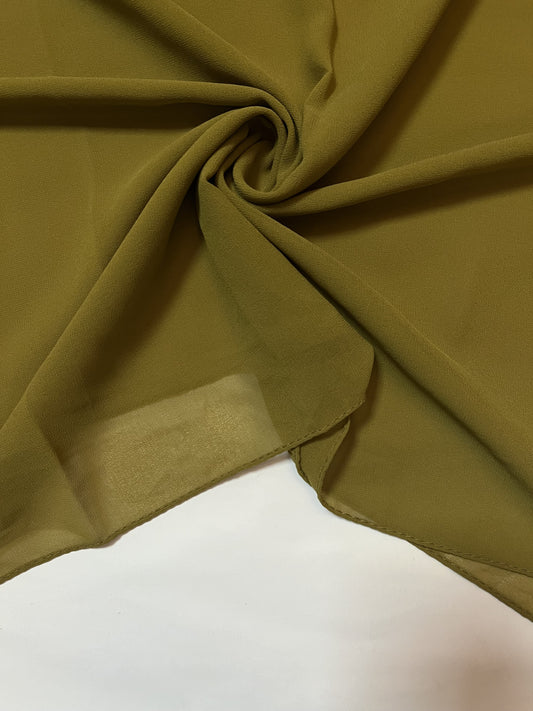 Olive  - Premium Chiffon Hijab