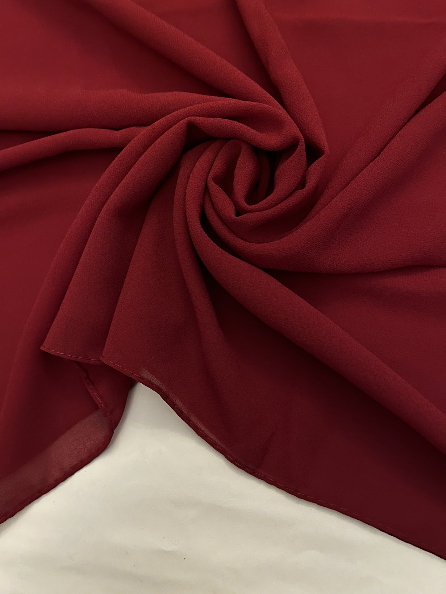 Maroon - Premium Chiffon Hijab