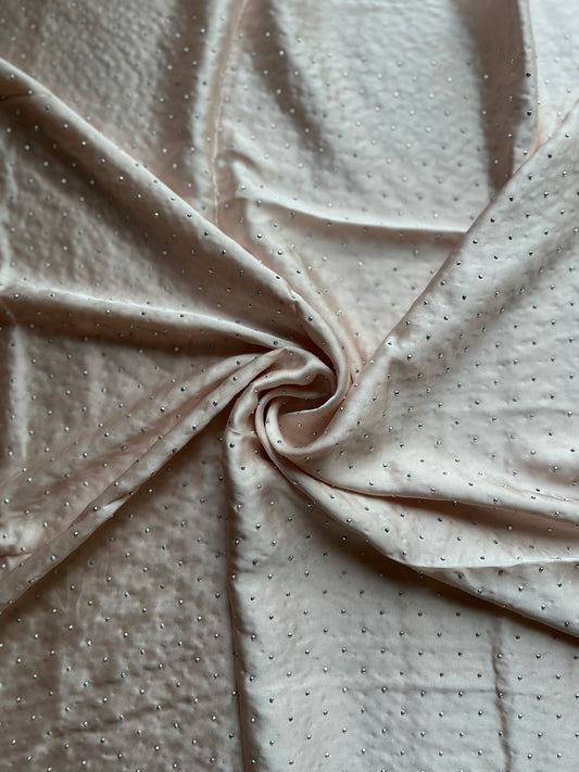 Cream Nude - Silken Diamonds Hijab