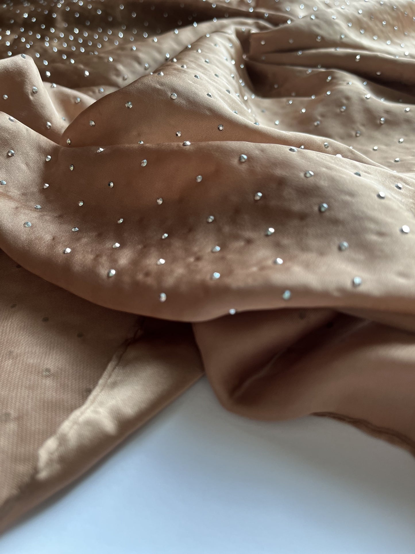 Beige - Silken Diamonds Hijab